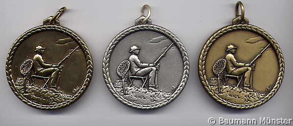 Medaille  Angler